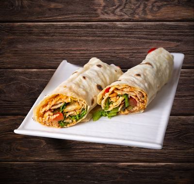 Soslu Tavuk Döner Dürüm XL