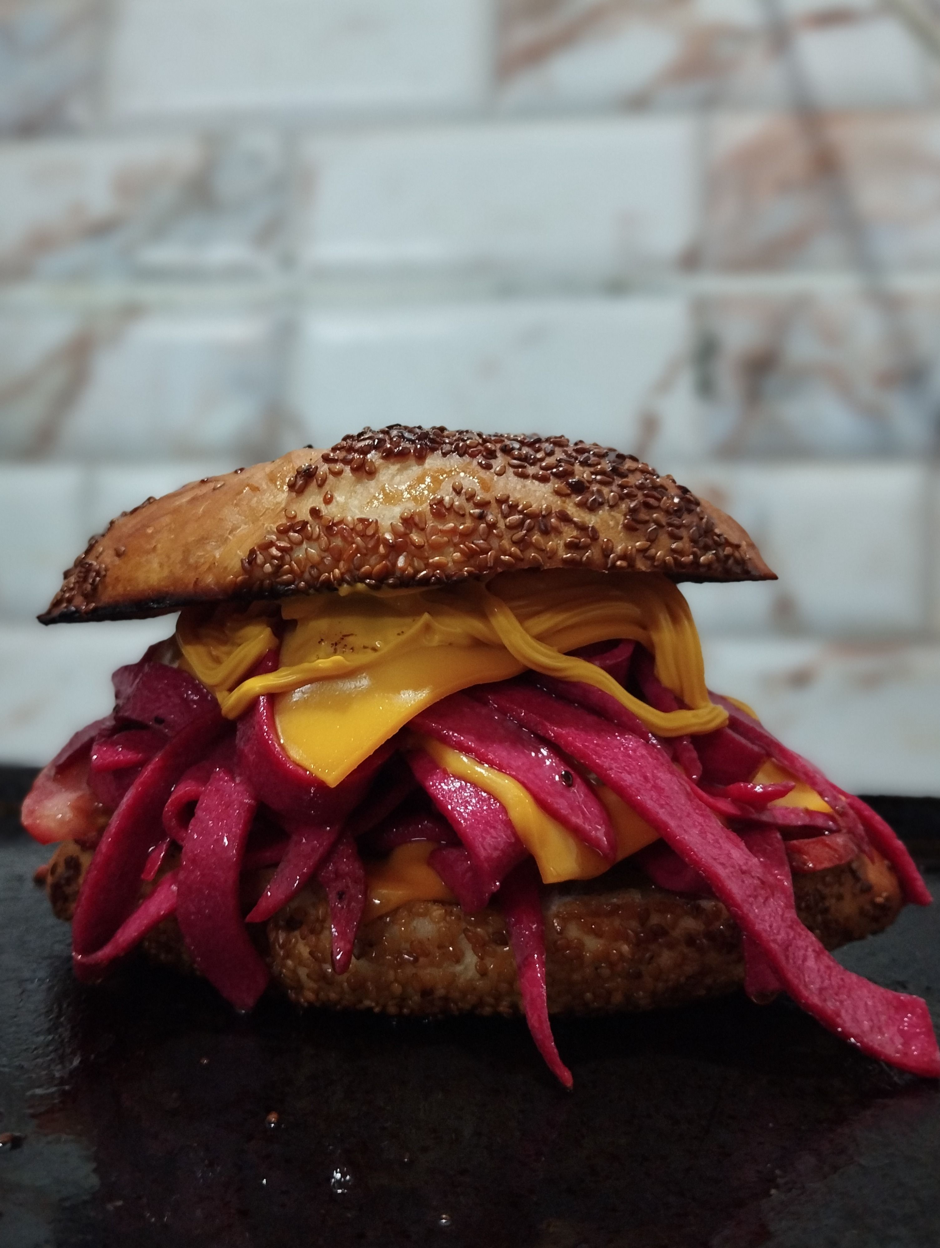 Ferroo Special Cheddar's Kumru Sandviç