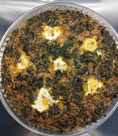 Yumurtalı Ispanak