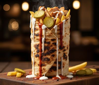 Bazuka Tavuk Döner Dürüm