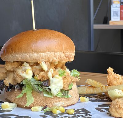 Corn And Kentucky Burger