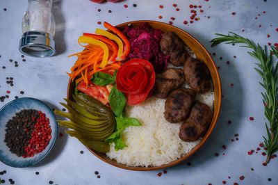 Izgara Köfte Pilav