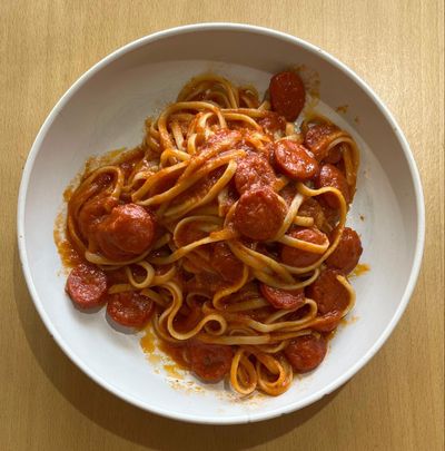 Sosisli Spaghetti