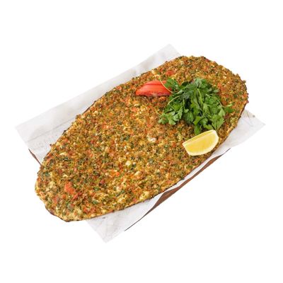 Sarımsaklı Antep Lahmacun