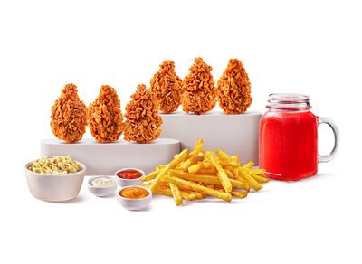 Spicy Wings 6'lı Menü