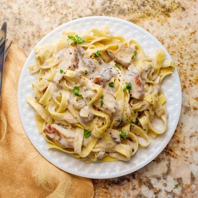 Mantarlı Kremalı Tagliatelle