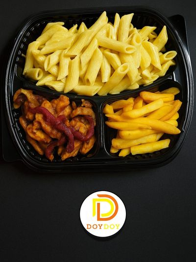 Barbekü Soslu Tavuk Makarna Menü 