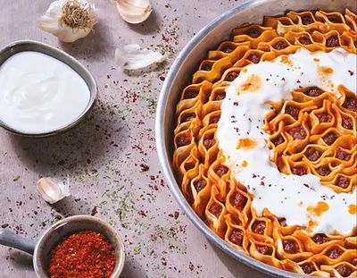 Fırın Mantı (Tepsi)