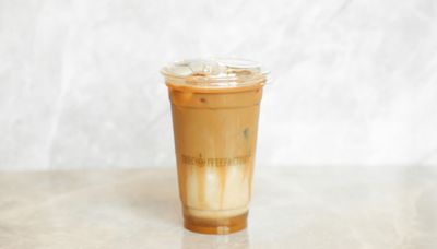 Iced Salted Caramel Latte