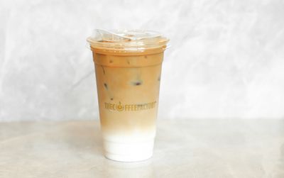 Iced Toffee Nut Latte
