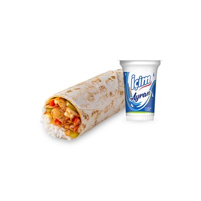 Burrito Tavuk Döner Menü