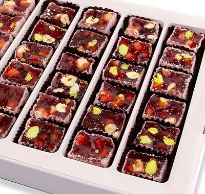 Narlı Fındıklı Antep Fıstıklı Lokum (300 gr.)