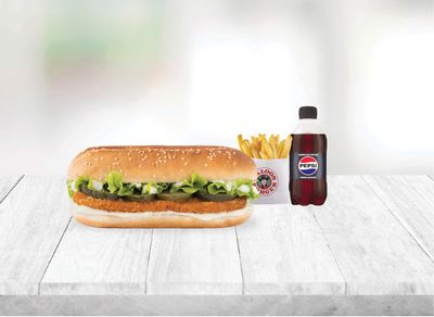 Tavuk Şnitzel Burger Menü