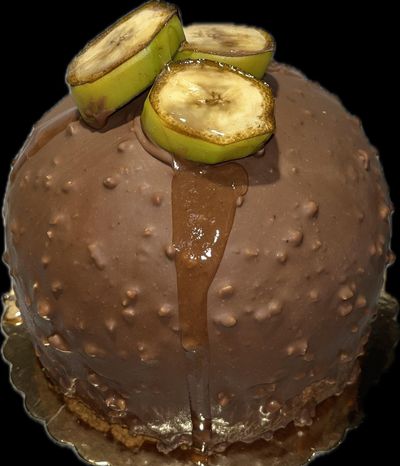 Muz Çikolatalı Pasta (4-6 Kişilik)