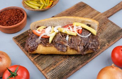 Ekmek Arası Et Döner Menü (100 gr.)