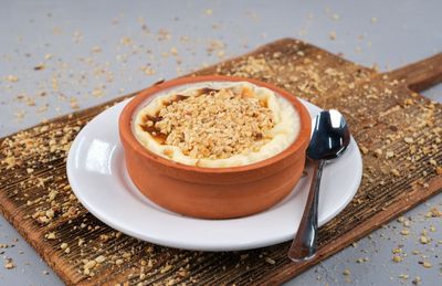 Güveçte Fındıklı Hamsiköy Sütlaç