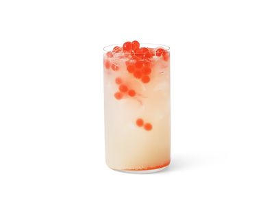 Strawberry Bubble Minty Lemonade