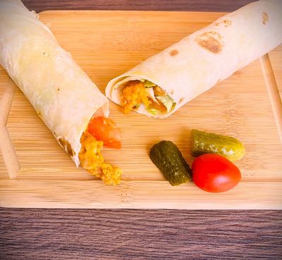 Cheddarlı Cajun Dürüm