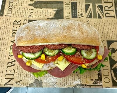 Macar Salamlı & Hindi Fümeli Sandwich