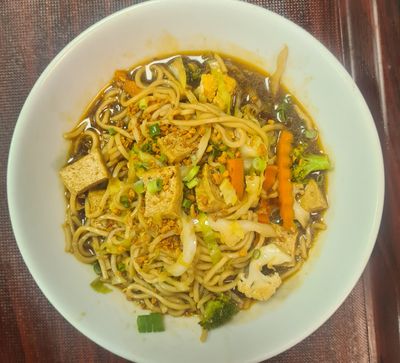 Ramen Erişte Çorbası (Vegan) - Ramen Noodle Soup (Vegan)