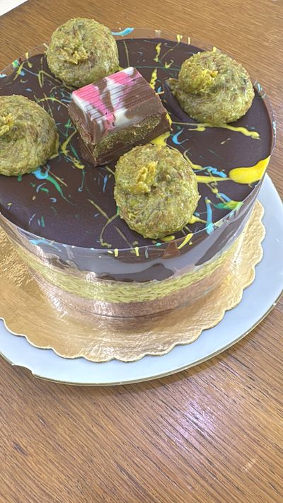 Dubai Çikolatalı Pasta (Dilim)