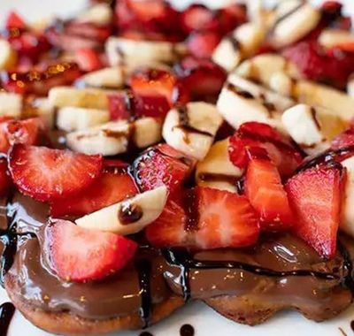 Özel Soslu Waffle