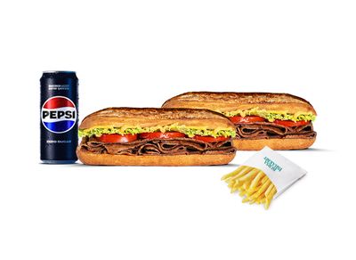 Patatesli Baget Menü