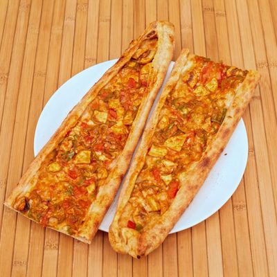 Tavuklu Mantarlı Pide (Açık)