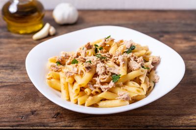 Ton Balıklı Penne Makarna