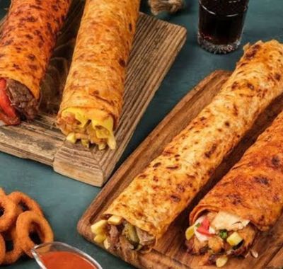 Mega Tavuk Döner Dürüm Hatay Usulü (100 gr.)