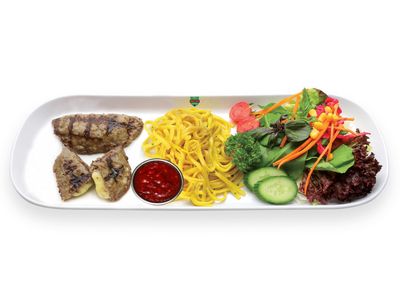 Kaşarlı Köfte & Makarna