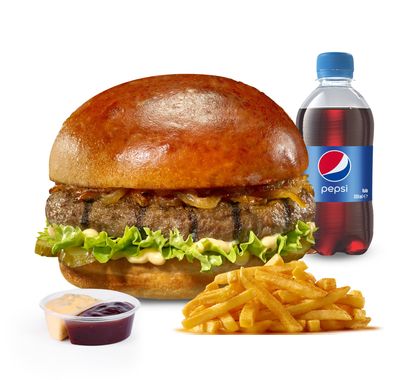 Classic Et Burger Menü