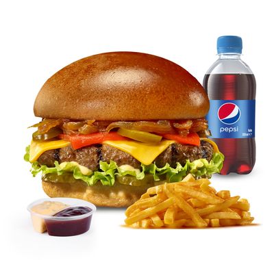 Meksika Burger Menü