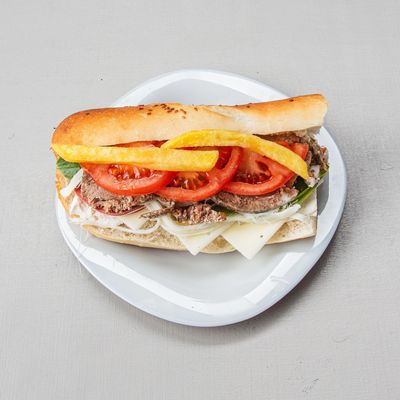 Kavurmalı Kaşarlı Sandviç