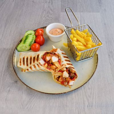 Çıtır Tavuklu Wrap