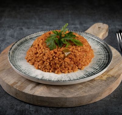 Nohutlu Bulgur Pilavı