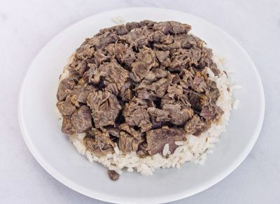 Tavuk Kavurmalı Pilav