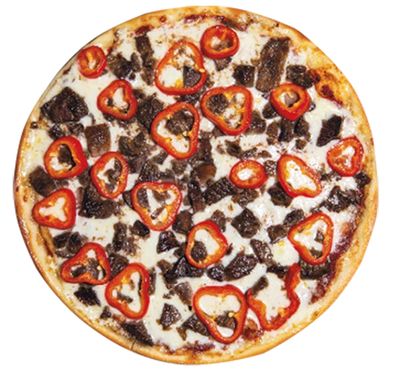 Kavurmalım Pizza (36 cm.)