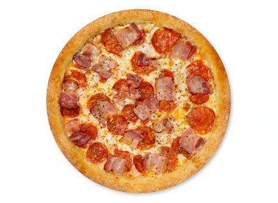 Pastırmalı Sucuklu Pizza (Orta Boy)