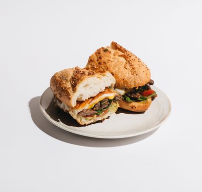 Ispanaklı Bonfile Sandviç