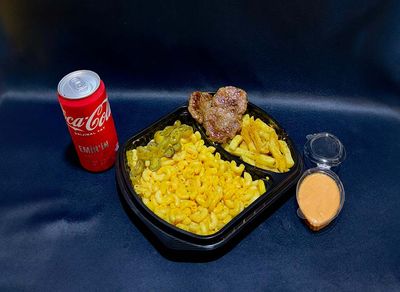 Köfte & Cheddar Soslu Makarna Menü