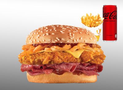 Western Chicken Burger Menü