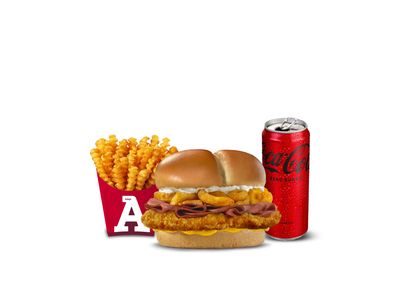 Golden Curly Chicken Burger Menü