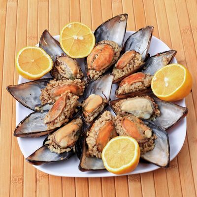 Özel Köri Soslu Midye Dolma (50 Adet)