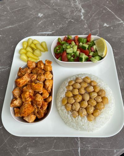 Özel Baharatlı Tavuk Menü