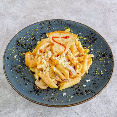 Ton Balıklı & Mantarlı Penne