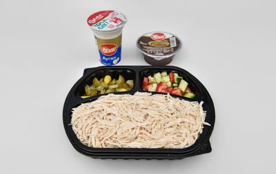 Tavuklu Nohutlu Pilav (Large) Menü