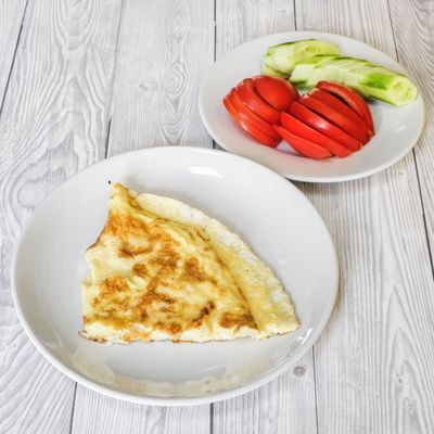 Beyaz Peynirli Yumurta