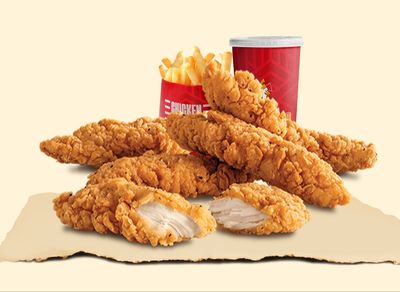 5 Adet Kemiksiz Tenders Menü