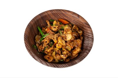 Acılı Mantarlı Tavuk